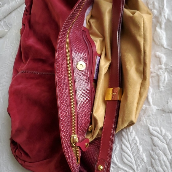 Jimmy choo suede leather python - Picture 7 of 7